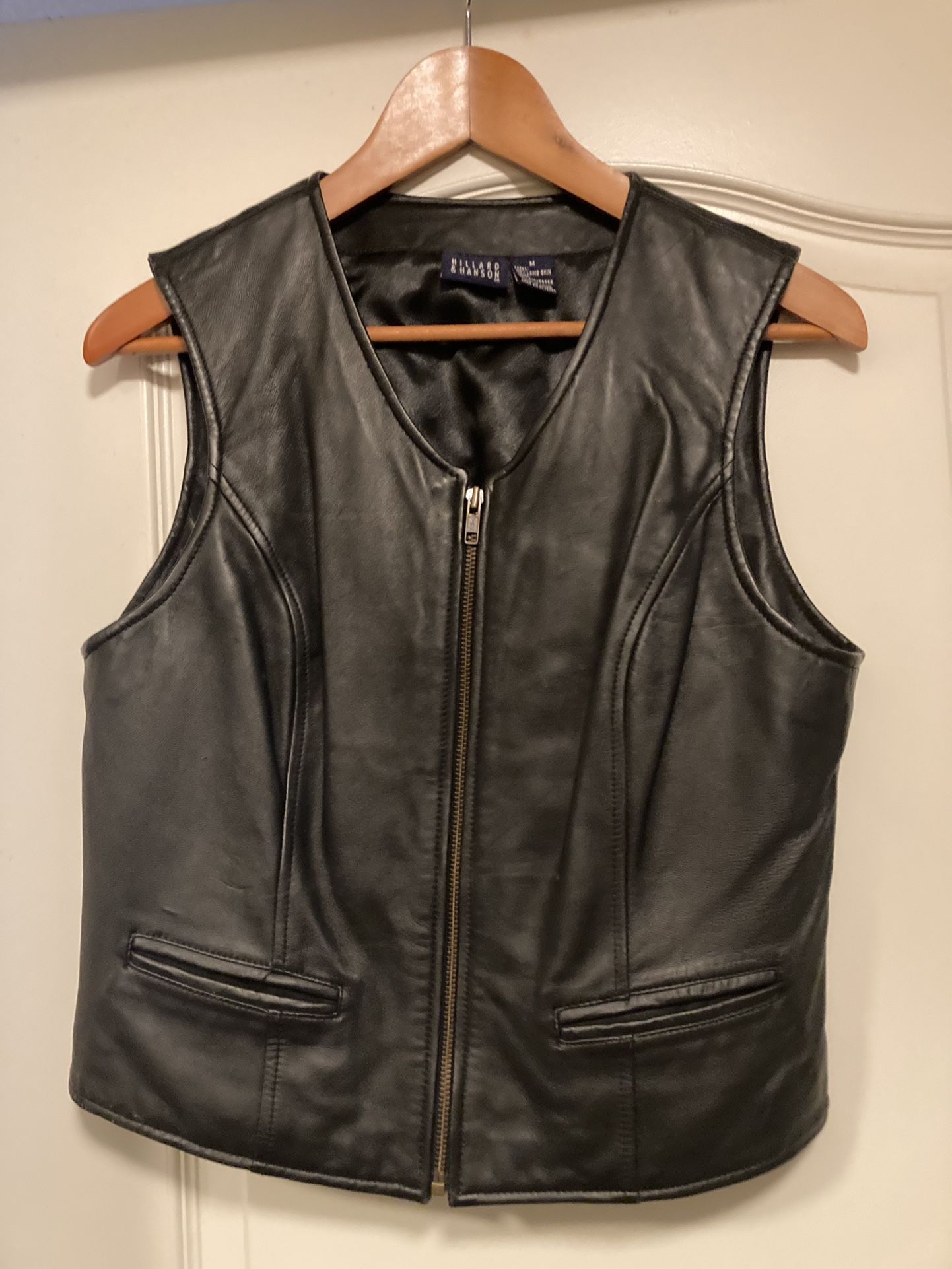 Women’s Leather Vest