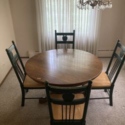 Dining Table With 4 Chairs