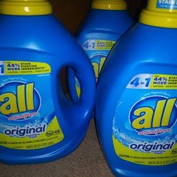All laundry detergent original 100 Oz. Per! $9 Each