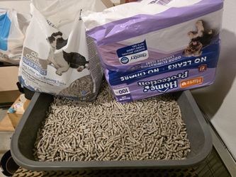 Small Dog Litter Box And Potty Training Pads