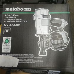 Metabo HPT 1-3/4-in 15-Degree Pneumatic Coil Roofing Nailer #9234