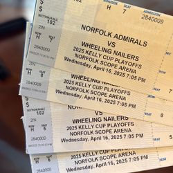 Admirals hockey playoff tickets