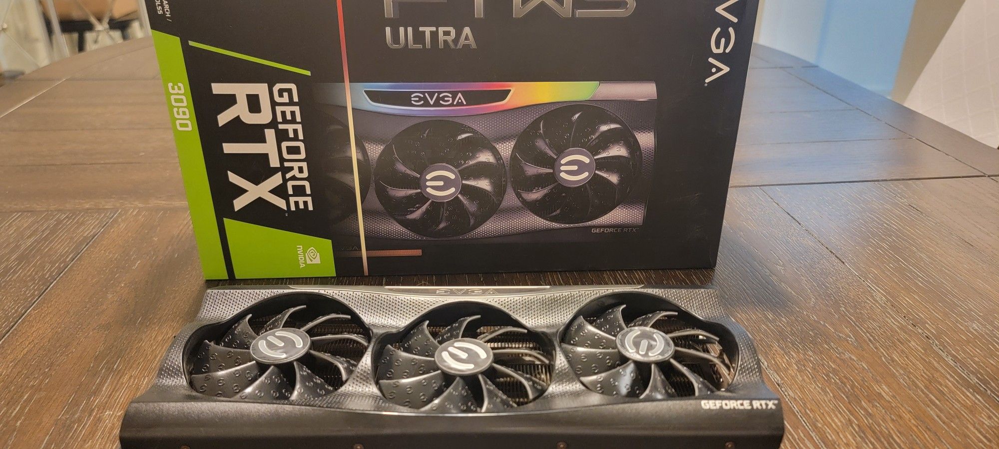 NVIDIA EVGA FTW3 ULTRA 3090 VIDEO CARD