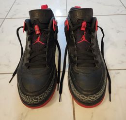 Jordan Spizike Low "Bred" Sneakers Size 13 Mens