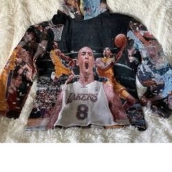 BRAND NEW SPORTS CLUB WOVEN KOBE HOODIE SIZE LARGE 