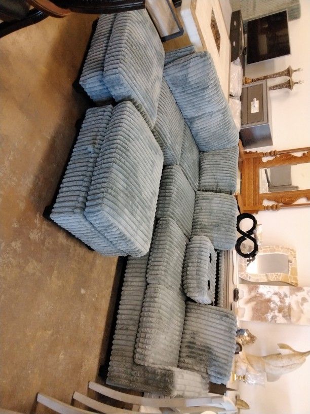 Sectional With the Ottoman