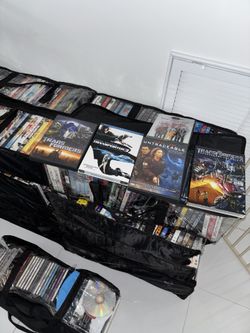 Massive DVD & CD Collection OVER 300 MOVIES -Great Collection PRICED TO SELL.