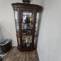 Vintage China Cabinet 