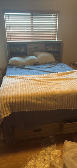 Queen Bed Frame And Mattress