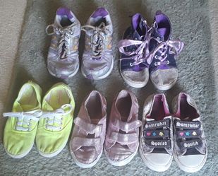 Girls sneakers size 11 lot