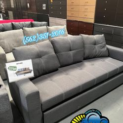 Grey Couch Convertible Sofá New Cama Nueva 