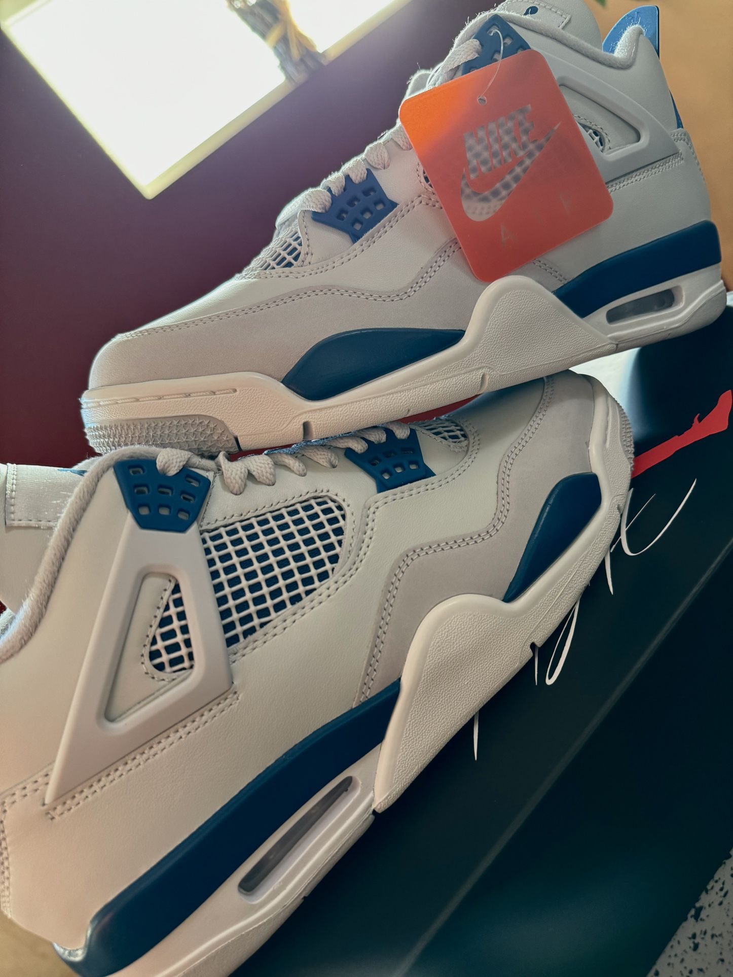 Military Blue 4’s (9.5)