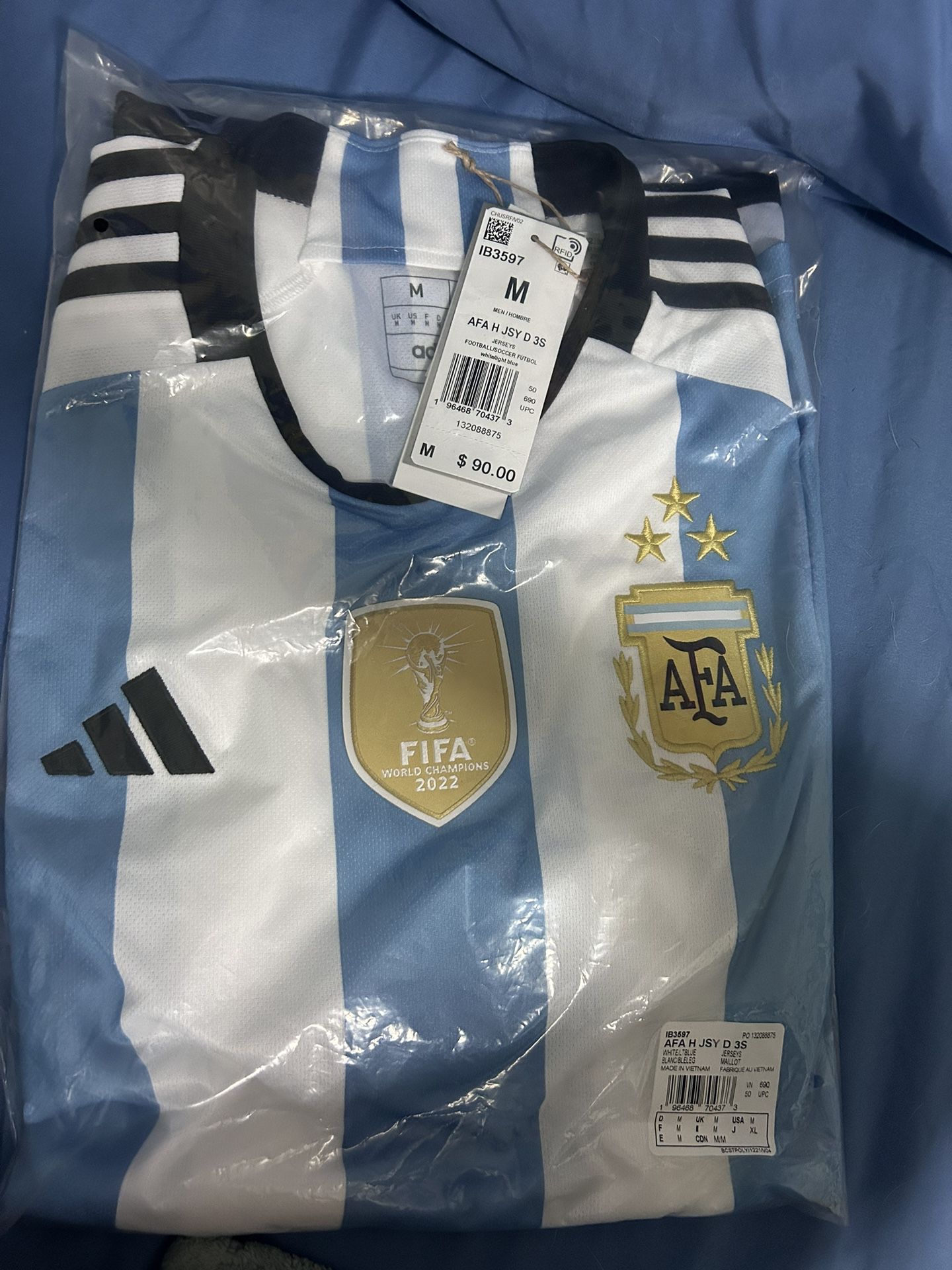 adidas Argentina 22 Winners Home Jersey, Where To Buy, IB3597