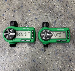 🔥2 PACK🔥 RAINBIRD 1ZEHTMR IRRIGATION SPRINKLER AUTOMATIC GARDEN HOSE TIMER
