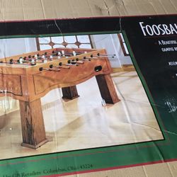 New Foosball Table In Box