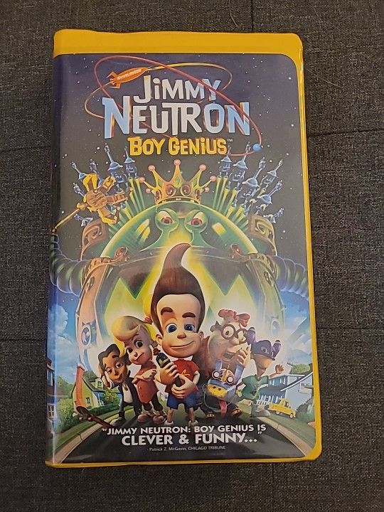 Jimmy Neutron: Boy Genius (VHS, 2002, Clam Shell)
