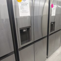 Sale Now Only $950 (Was $999) LG SMART Side By Side Refrigerator W/ 1 Yr Warranty 
