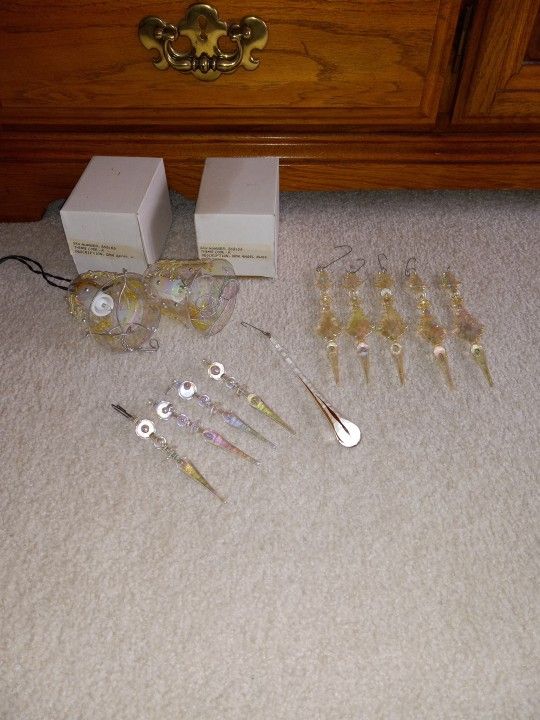 Lot Of 12 Vintage Christmas Ornaments