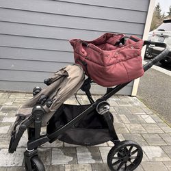 Double Stroller By Baby Jogger City Select Quick Fold 