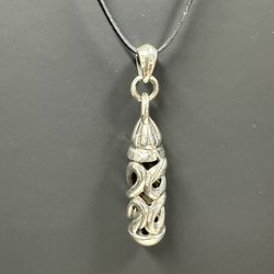 Chrome Hearts Cross Sculpted Totem Pendant / Keychain 