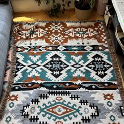vintage blanket/towel/wall decor