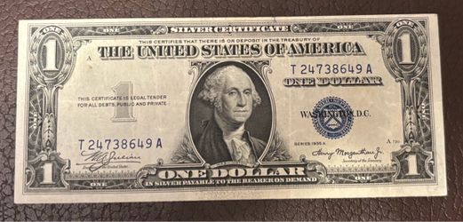 $1 1935. Vintage banknote USA