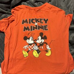 mickey and mine mouse shirt 