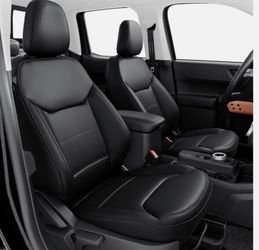 FEINEPRO for Ford Maverick Seat Covers XL XLT Lariat 2022 2023 2024 2025 2026, Custom Fit Car Seat Covers Full Set, Luxury Leather Seat Covers for For