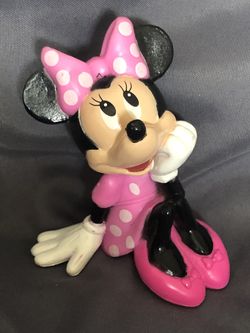Disney Minnie Mouse figurine toy - Easter Basket gift idea - birthday cake topper-