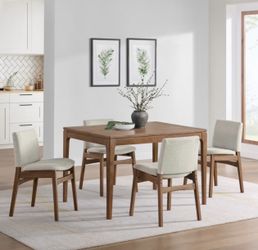 Dining table and chairs