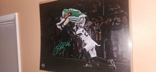 Saquan Barkley Signed 16x20 COA Is Beckett