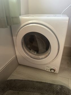 Euhomy 110V Portable Clothes Dryer 850W Compact Laundry Dryers 1.5 cu.ft Front Load Stainless Steel Electric Dryers Machine with Stainless Steel Tub f