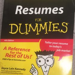 Resumes For Dummies by Joyce L. Kennedy