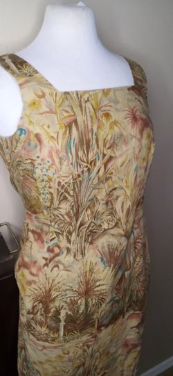 2-piece Vintage Donna Morgan Boho Dress Set 