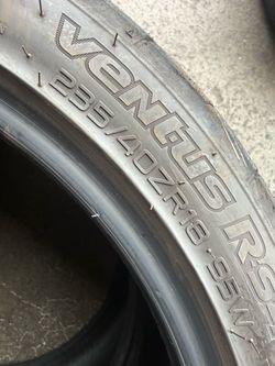235/40/17 Hankook Ventus RS4 (2 Tires) LIKE NEW