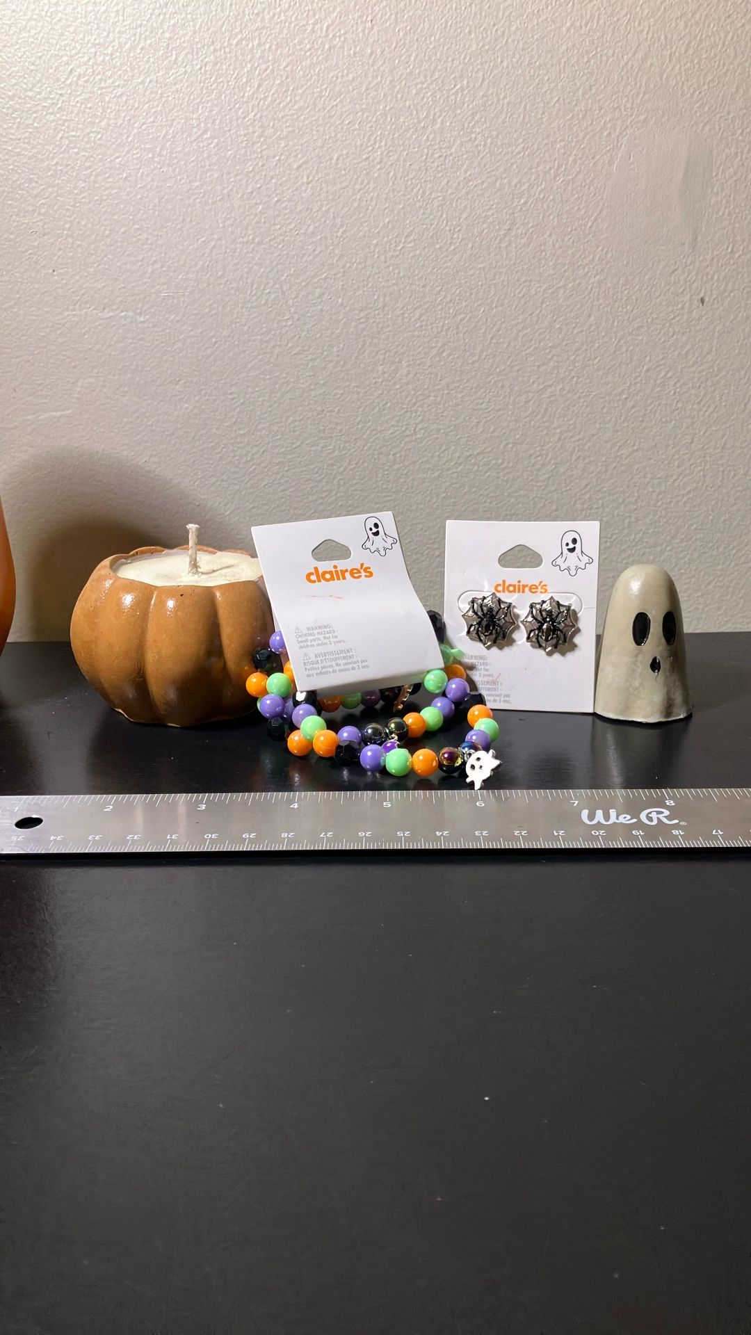 Halloween 3 Bracelet And Spider Earrings