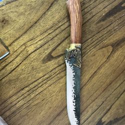 Purple Dragon Meat Cleaver Hand Forged Chef Knive