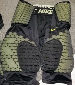 Nike Pro Combat Football Padded Compression Shirt & Shorts