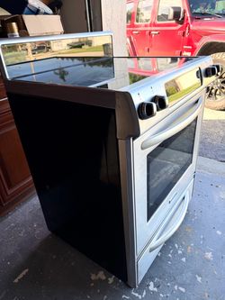 KitchenAide glass top stove range