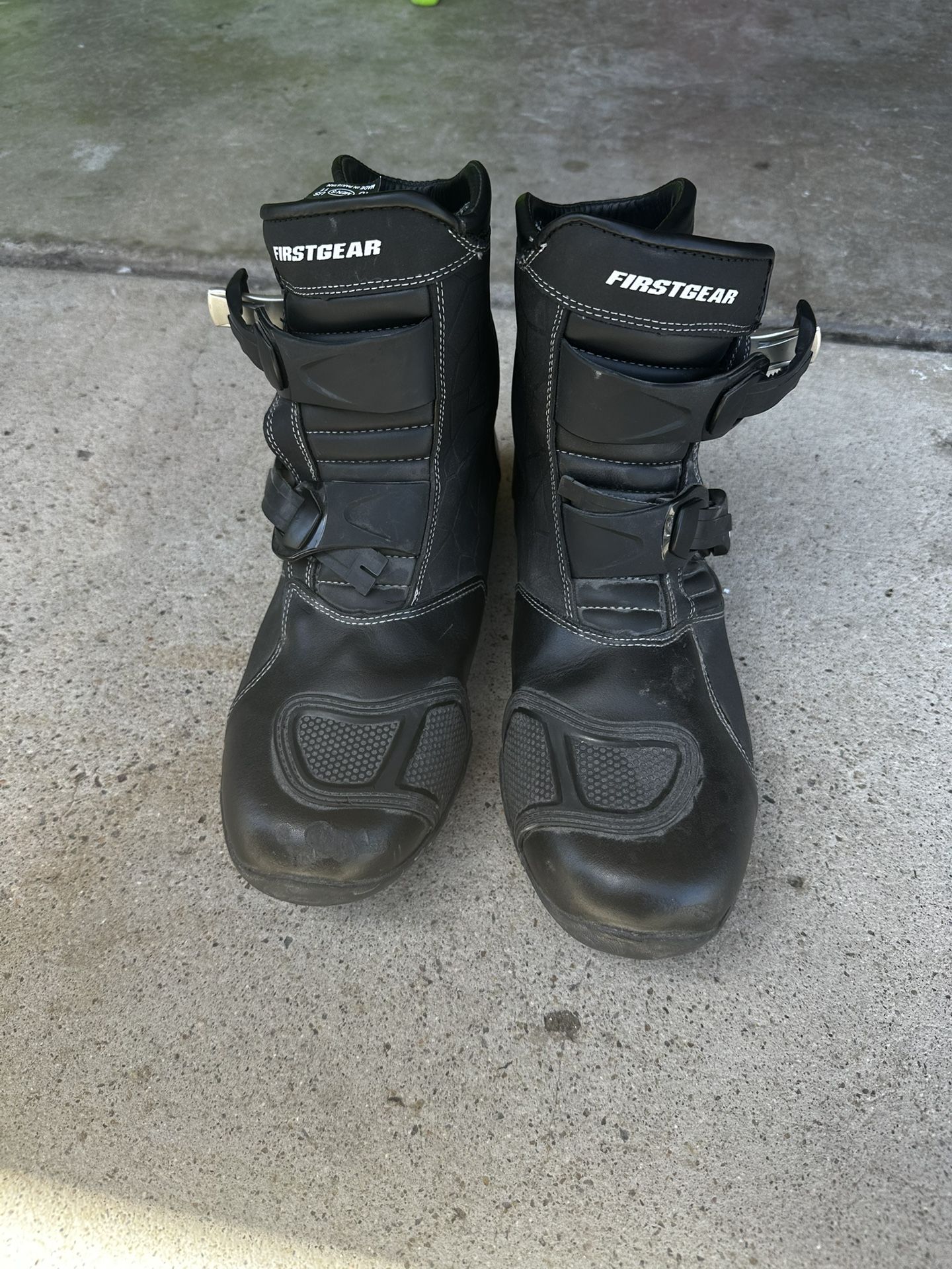 Motorcycle Boots First Gear Moto Boots Size 11