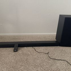 LG soundbar with subwoofer Model SLM 3D