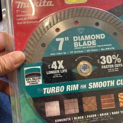 Makita 7 Inch Diamond Blade 