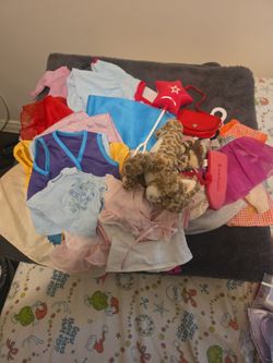 Diferente ropa de AMERICAN GIRL 19 pizzas de ropa