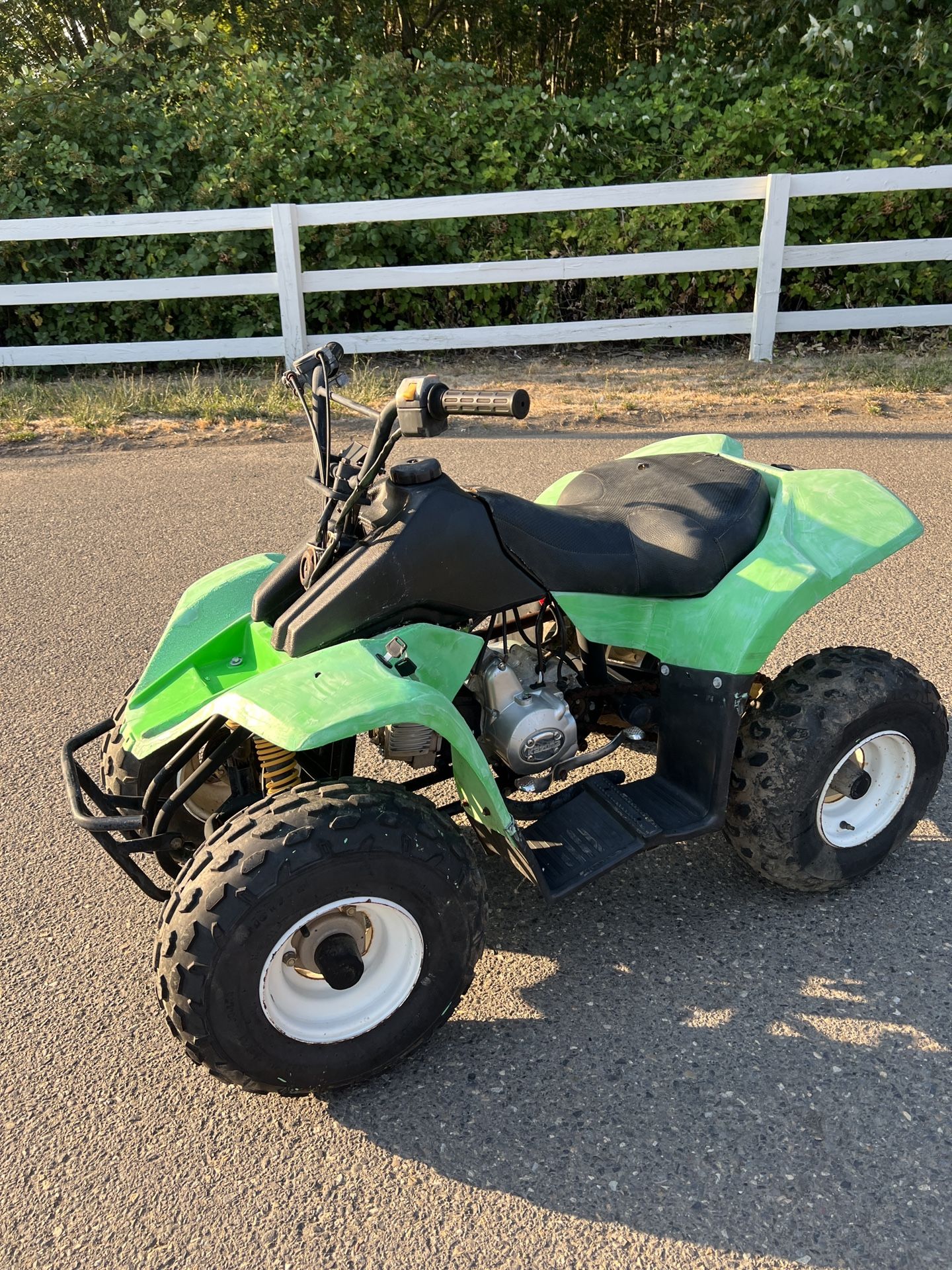 110cc Kids Quad Semi Auto Kazuma 4 Wheeler