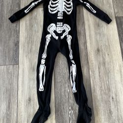 Toddler Size 5T Old Navy Bones Pajama/Costume