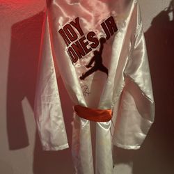 Hand Signed Roy Jones’s Jr Robe