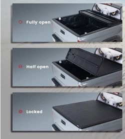 Foldable Truck Bed Cover (compatible With Trucks With 5ft Bed)