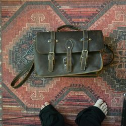 Leather Messanger Bag