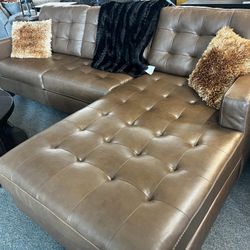 Ashley F urniture Baskove Contemporary Auburn Color Tone Real