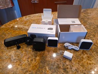 Blink Smart Security Bundle - Doorbell, Outdoor 4 Cam & 2 Sync Modules